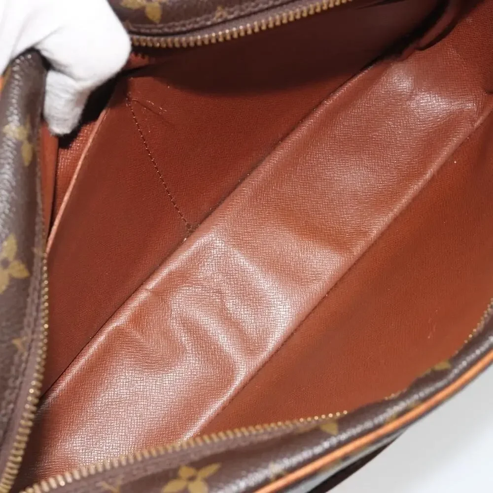 Louis Vuitton Monogram Compiegne 28 Clutch Bag Brown